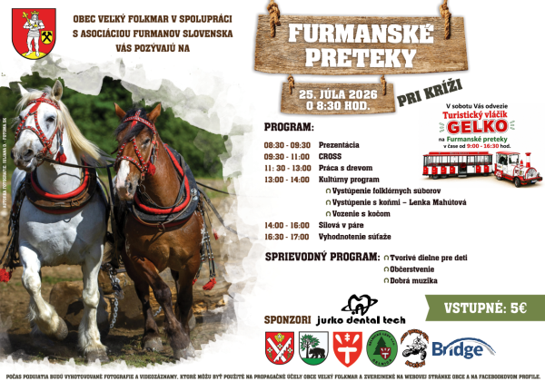 furmanské preteky leták